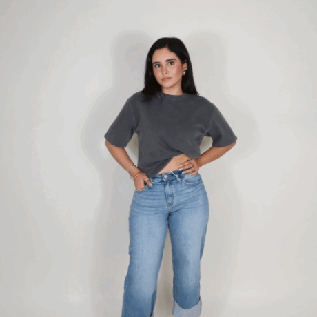 Denim Wide Cuff