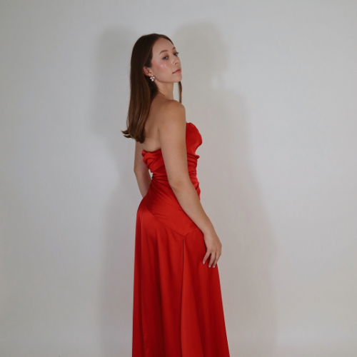 Vestido Fuego de Seda - Imagen 7