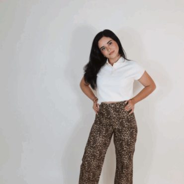 Pantalon Leopard Line