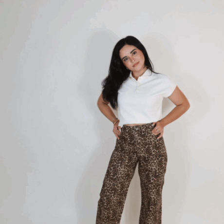 Pantalon Leopard Line
